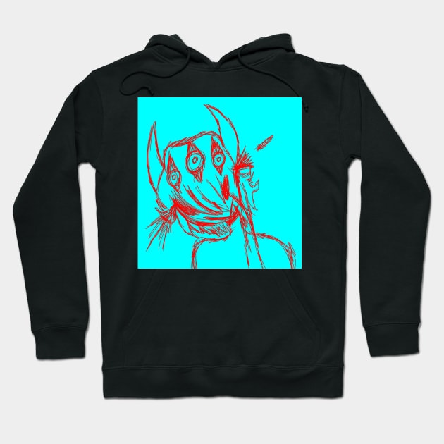 Brain Scrambler Hoodie by Romm's shack